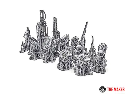 Iron Hive - Warriors set 1 3D print model