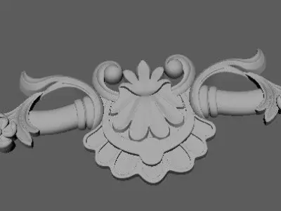 dekor ornament 3D model 88