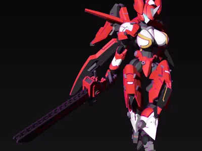 SA-7 Sunbird 3D print model