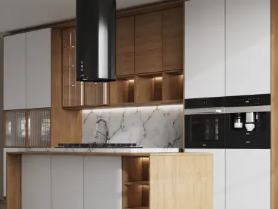 Kitchen 067 3D model