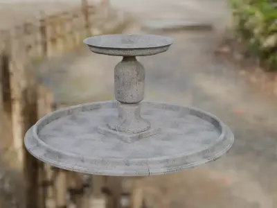 Fountain Stone Free 3D model