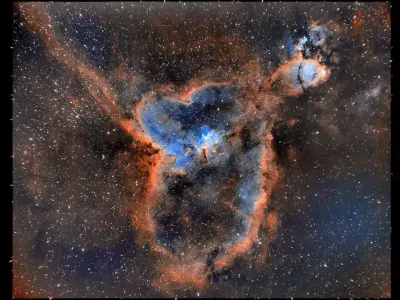 Heart Nebula 3D model