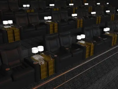 BUTACA CINE  3D model