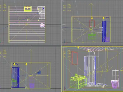 Bath Room 06 3D model