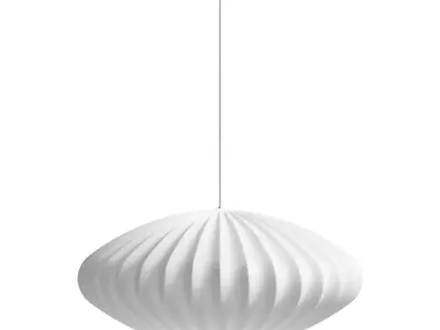 Nelson Saucer Pendant Lamp 3D model