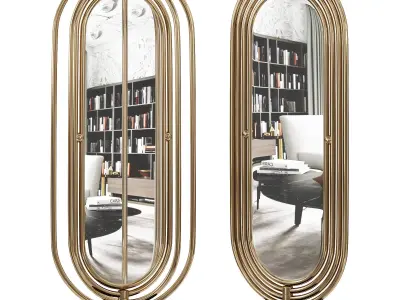 COLOSSEUM FLOOR MIRROR by Maisonvalentina 3D model