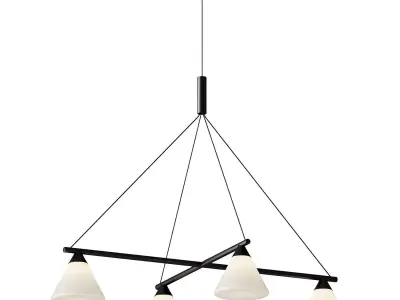AGO Probe Chandelier 3D model