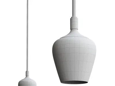  Livex Lighting Willow 1 - Light Pendant in Satin Brass 3D model