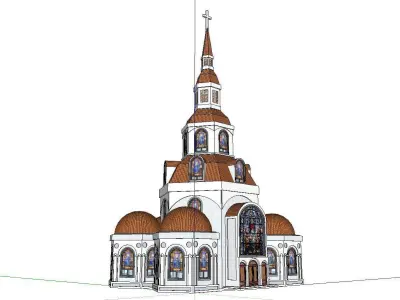 Architecture-Religion-God-Culture-Temple -0217 3D model