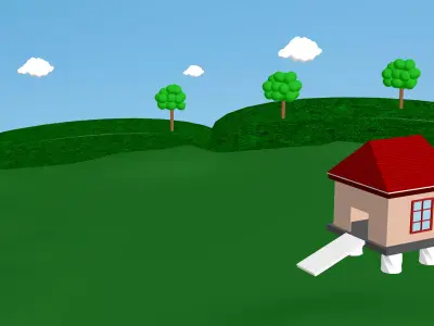 Open Lanscape Free 3D model