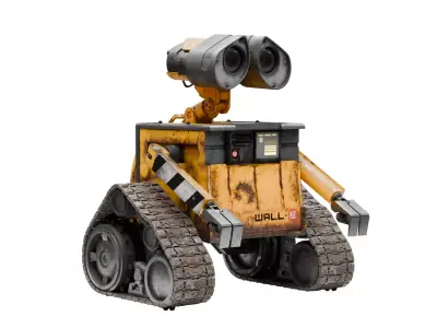 WALL-E Low-poly 3D model