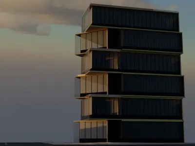 Moreno Building  3D model