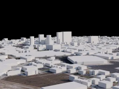 Indianapolis - USA 3D model