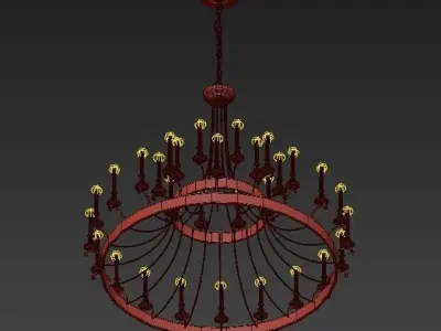 Lodestar Chandelier 3D model