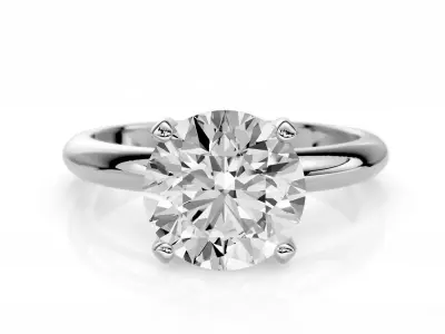  Engagement ring Corina 1-50ct 3D print model