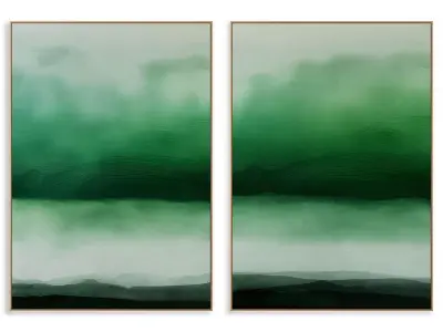 Abstract Painting Frame set 3D model 628