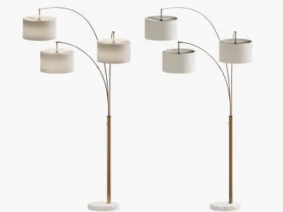 Felice Smart Enabled Floor Lamp 3D model