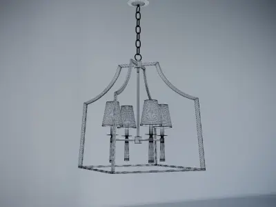 union lighting pendant latern 3D model