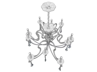 chandelier 04 3D model