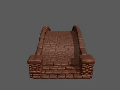 Stone Bridge 3D Print 3D print model