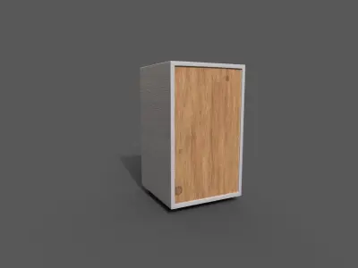 Modern Furniture 3D Model Low-poly 3D model