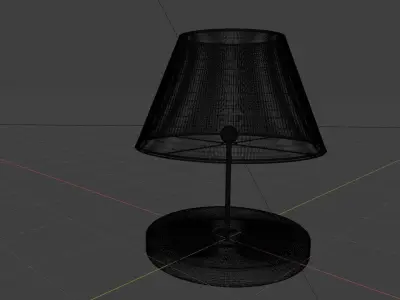 Simple lamp 3D model purchase