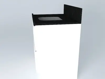 Module kitchen drawer Free 3D model