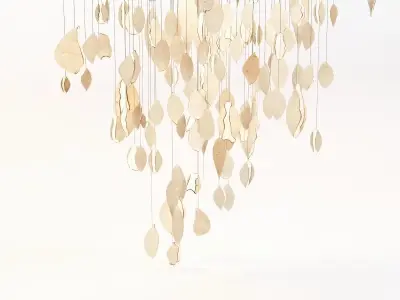 Up In The Clouds Chandelier 3D model