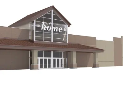 Retail Collection-002 Retail Stores 3D model