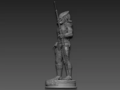 Predator 2 3D print model