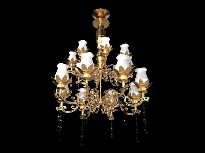 chandelier 3D model 7