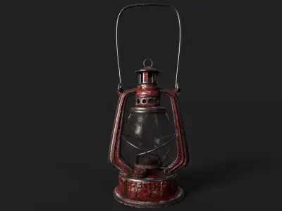 Lantern - Game props 3D model