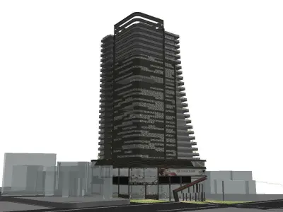 vacation spot-Resort-Fashion Leisure Hotel-0251 3D model