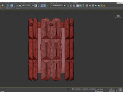 Prism Wall Sconce Low-poly 3D model