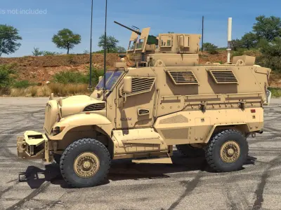  International MaxxPro Armored Fighting Vehicle 
