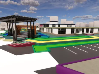 Revit building Free 3D model