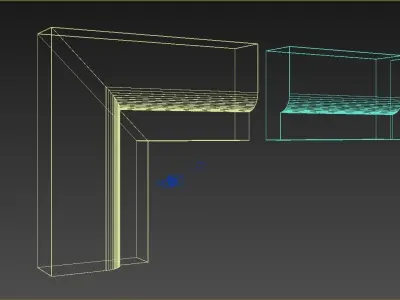 Framing for doors and windows 001 3D model
