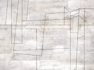 Minimalist Linework Plaster Wall Texture  Texture