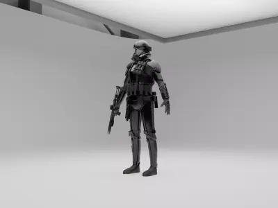 Star Wars Death Trooper 3D model