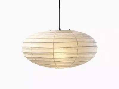 Akari 50EN Lamp by Isamu Noguchi 3D model