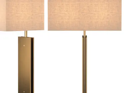 LARC FLOOR LAMP 3D model
