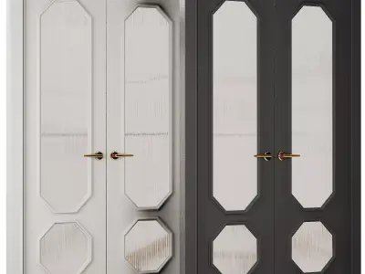 Entrance door set210 3D model