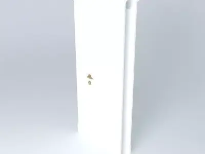vintage door, door Free 3D model