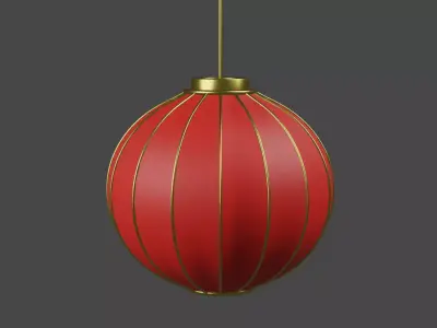 Chinese lantern 3D model