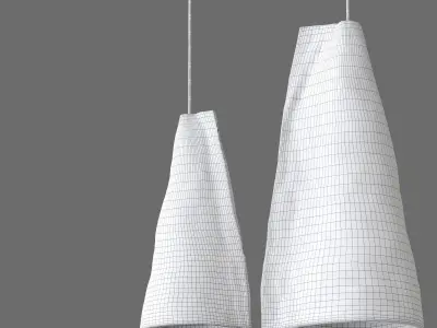 Tayga Design Crusta Pendant Lamp 3D model