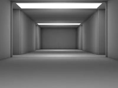 Sci Fi Corridor 3D model