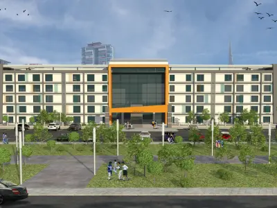 STUDENT DORMITORY 3D model