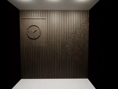 Wall Panel - Traditional 3D model