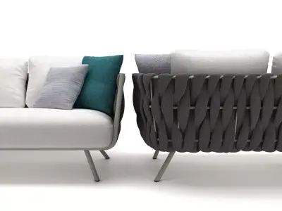 Tosca Sofa 233 3D model