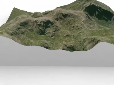 Scafell Pike 3D model